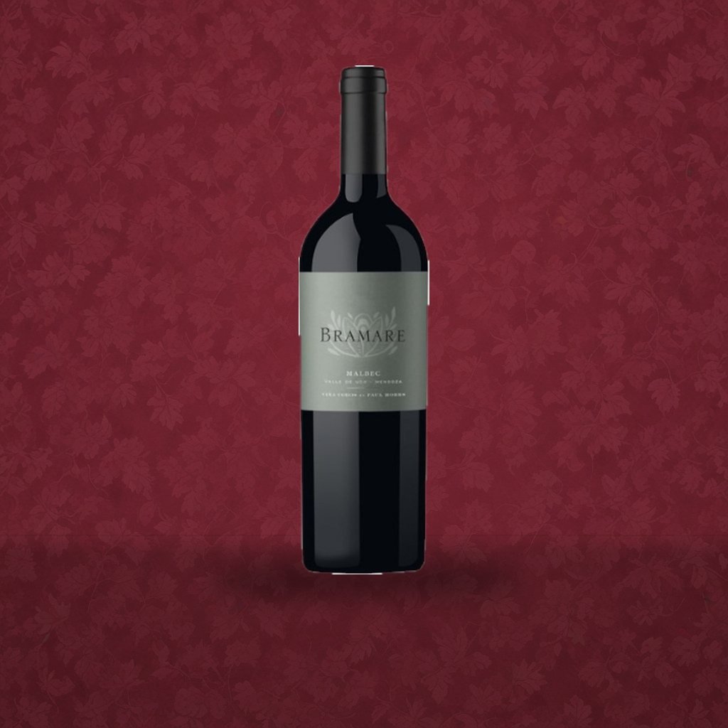 Botella de Bramare Valle de Uco Malbec de Viña Cobos