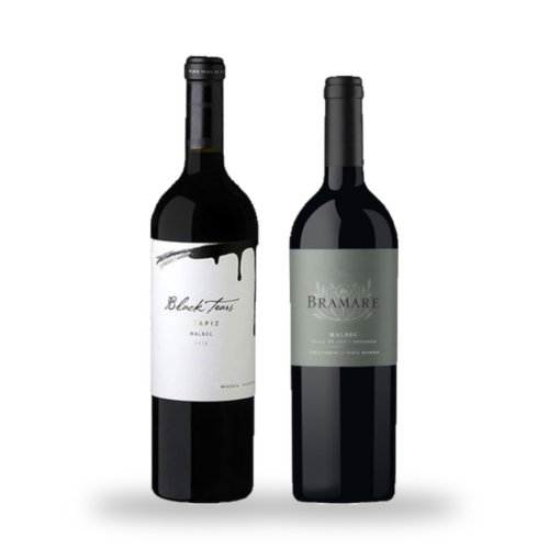 Dúo Black Pack: Black Tears de Tapiz y Bramare de Viña Cobos